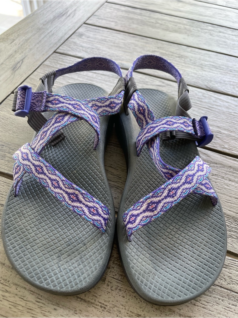 Chaco Meza Z Classic Outdoor Trek Women’s Sandals Size 9